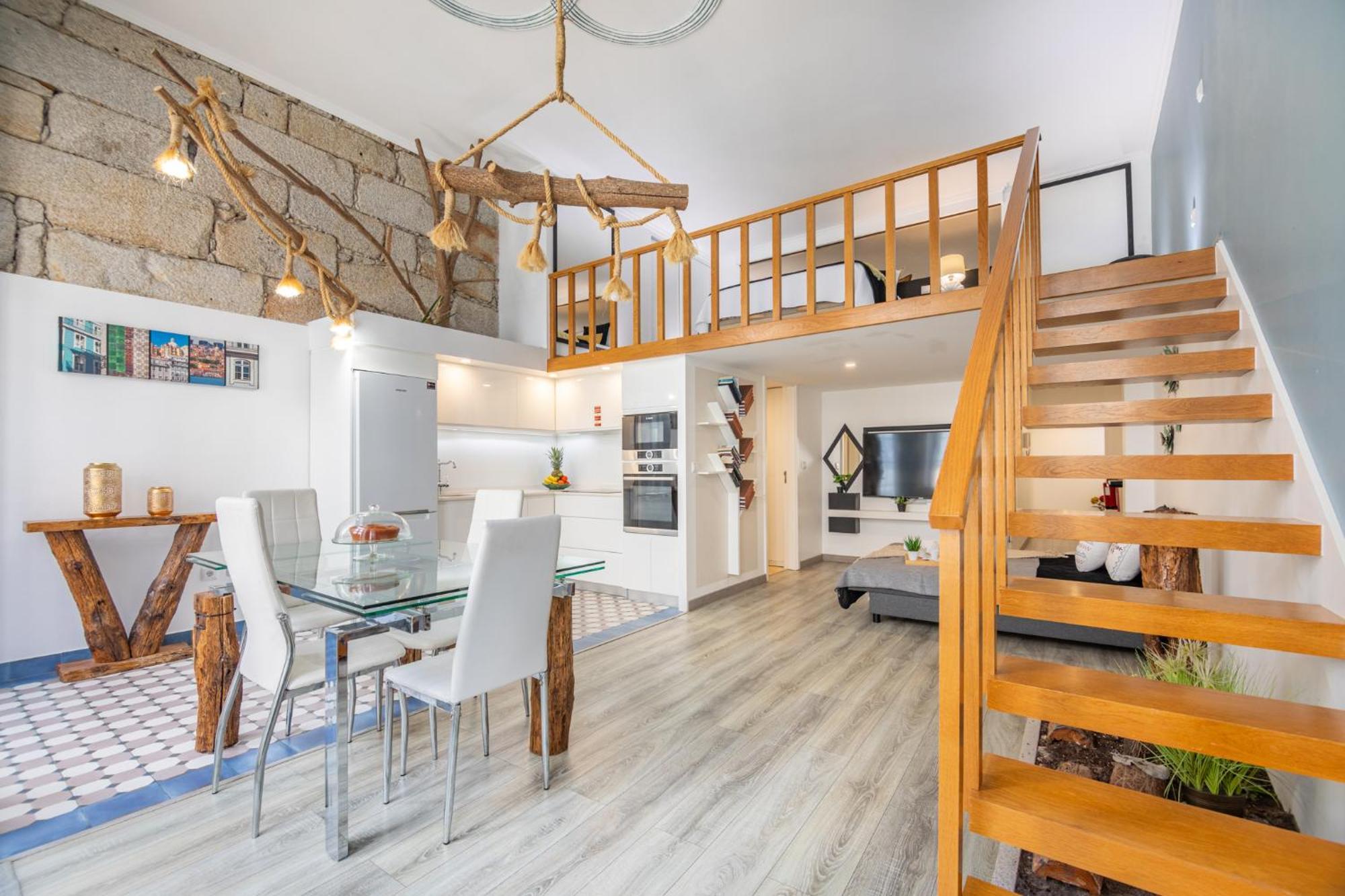 Апартаменты Deluxe Spacious Flats W Mezzanine By Host Wise Порту Экстерьер фото