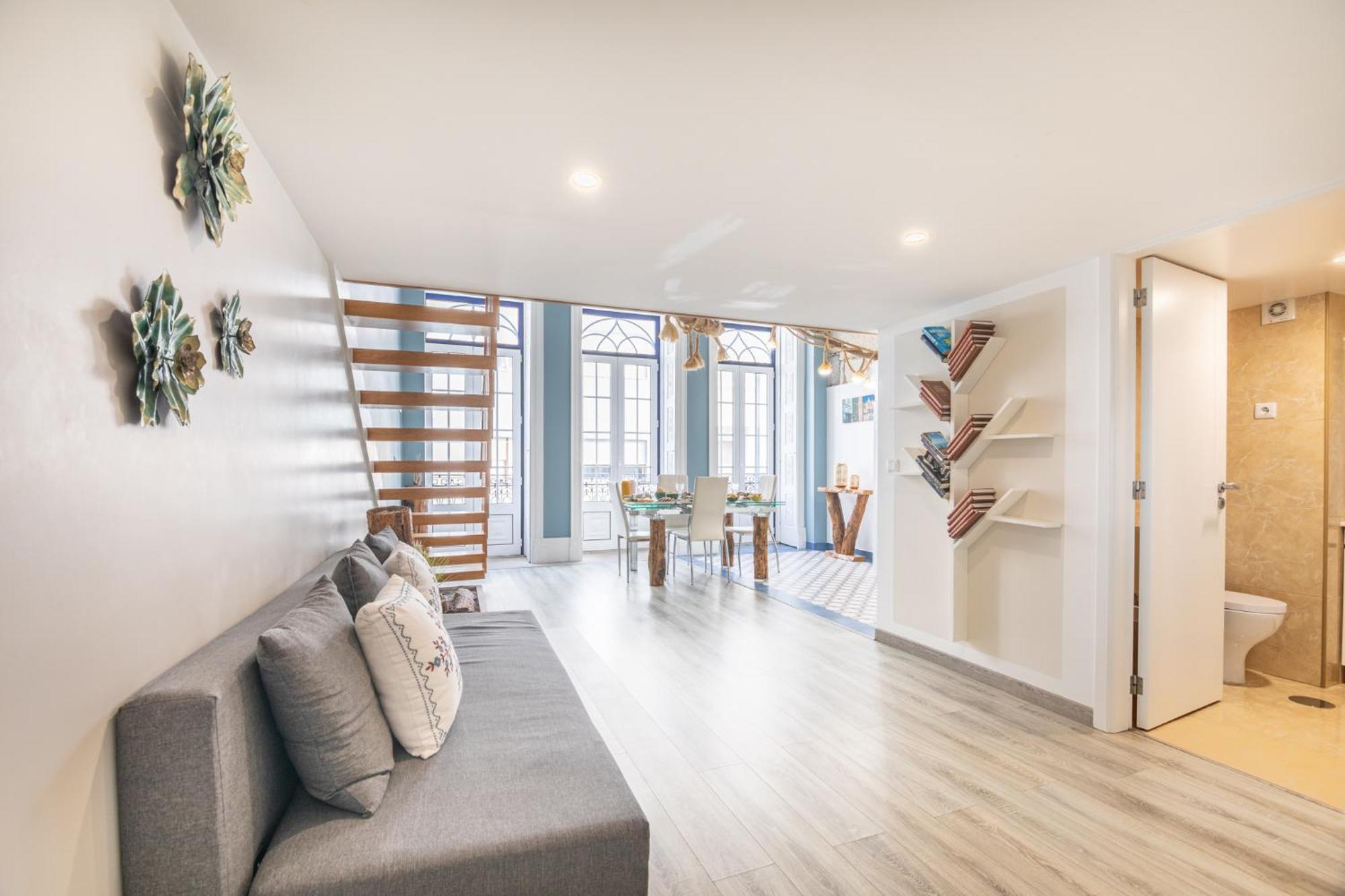 Апартаменты Deluxe Spacious Flats W Mezzanine By Host Wise Порту Экстерьер фото